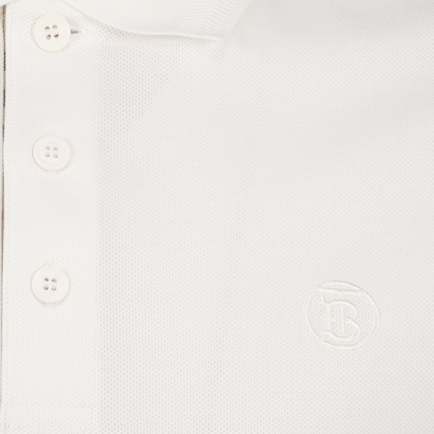 luxury polo shirt, designer menswear, Burberry apparel, white polo, premium menswear