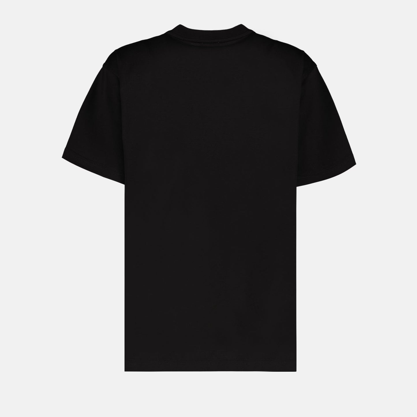 luxury black tshirt, Burberry Carrick, elegant casual wear, high-end fashion, premium T-shirt