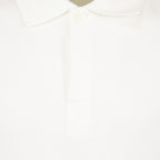 luxury polo, Burberry polo, white polo shirt, designer polo, premium menswear