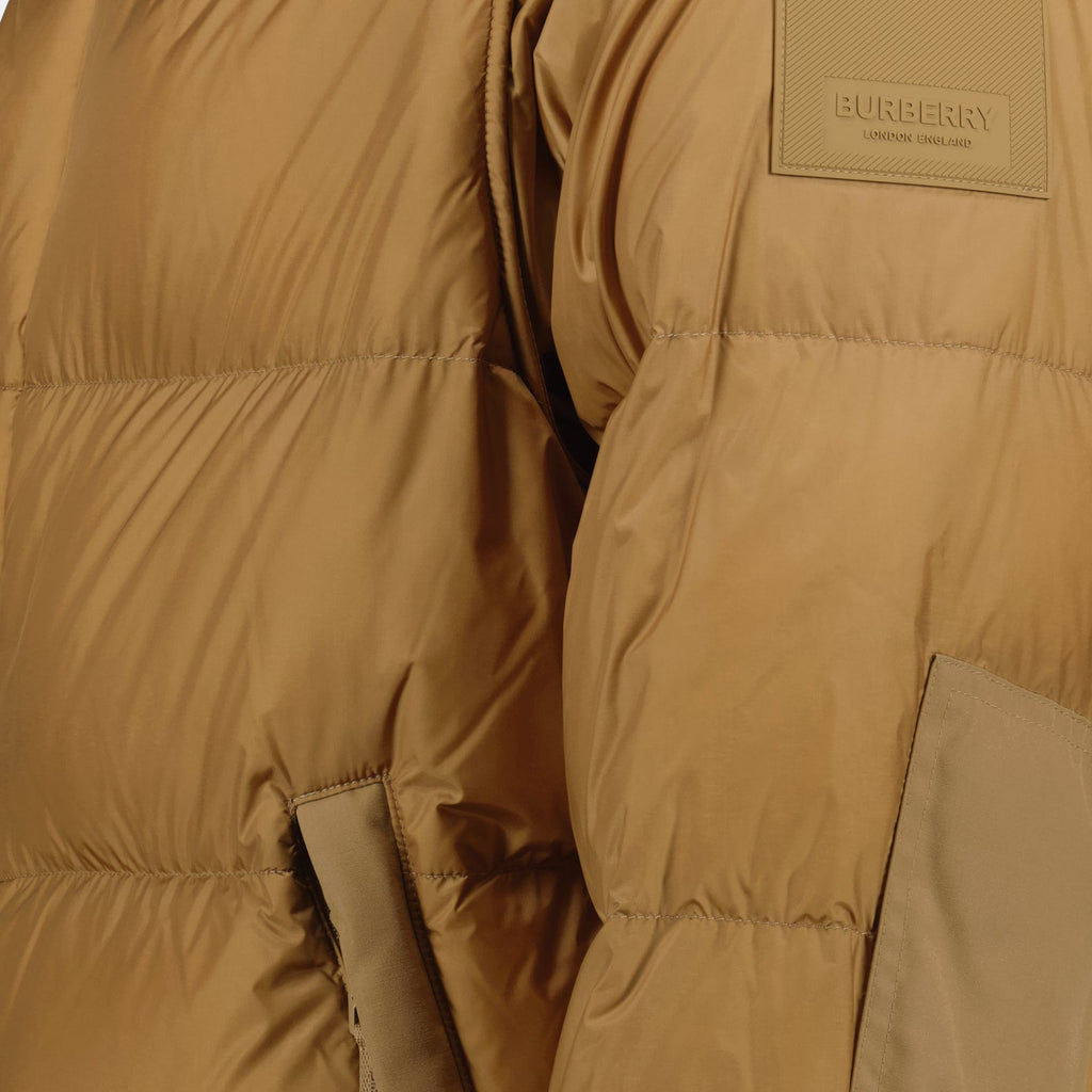 Doudoune Beige avec Manches Amovibles