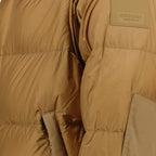 Doudoune Beige avec Manches Amovibles