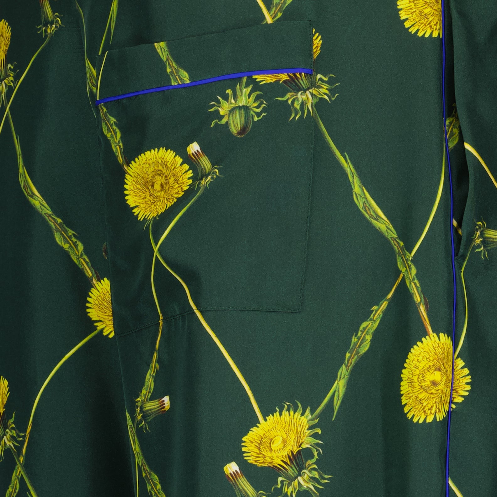 Silke Mørkeknopp Print Bukser