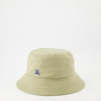 Image of Chic Bob Hat with EKD Logo by Burberry for Unisex - Season Spring-Summer 2024 - Front View