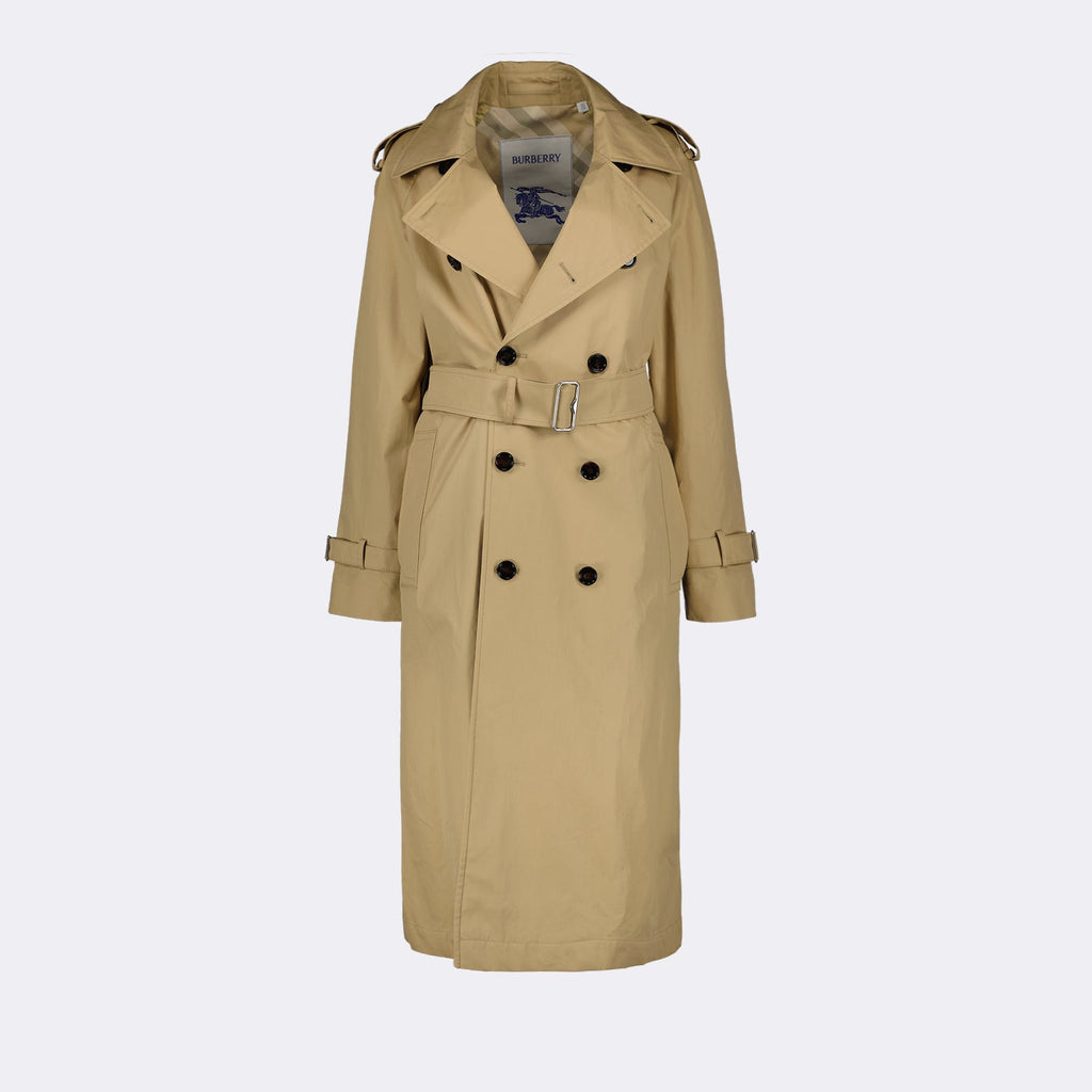 Long Beige Trench Coat Burberry Women WE IN STYLE