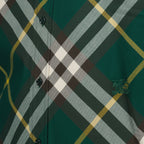 Immagine di camicia a maniche corte a quadri di Burberry per uomini - Stagione Primavera-Estate 2024 - Vista dettagliata 5