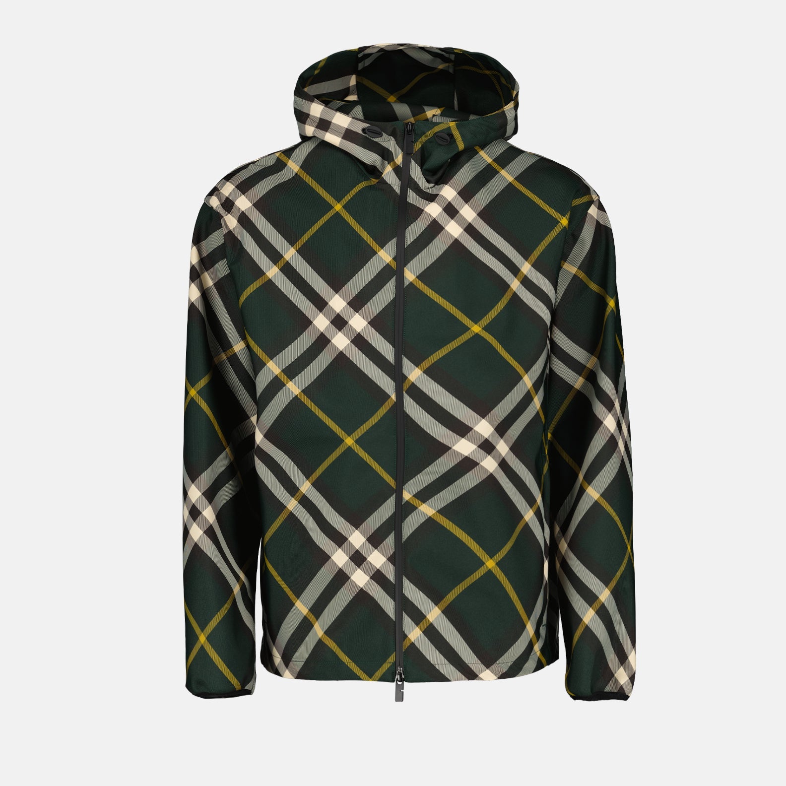 Checkered Windbreaker
