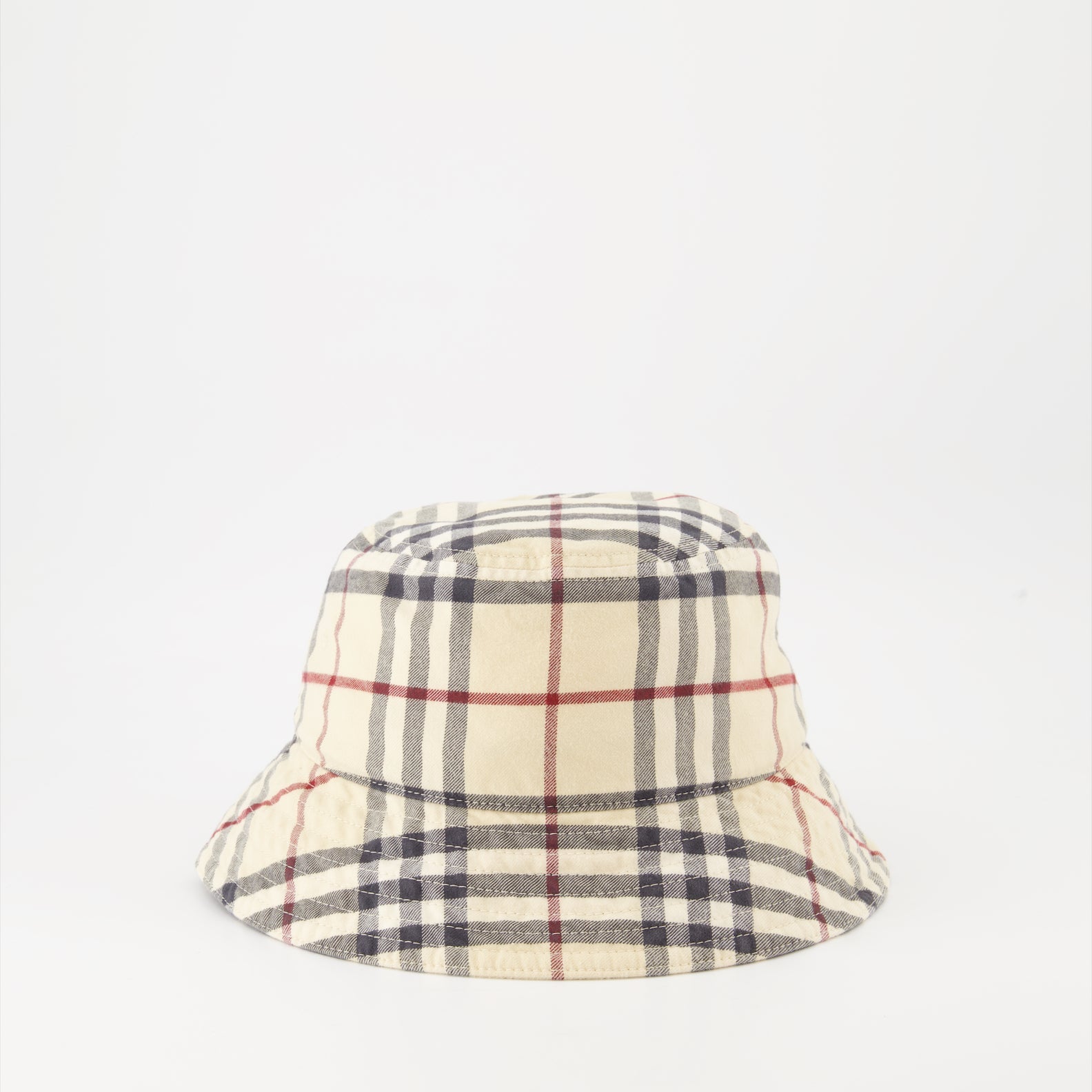 Beige Check Bucket Hat, Burberry accessories, Luxury hats, Designer headwear, Fashion bucket hat