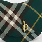 Burberry bag, leather and wool bag, luxury accessories, designer handbag, elegant fashion