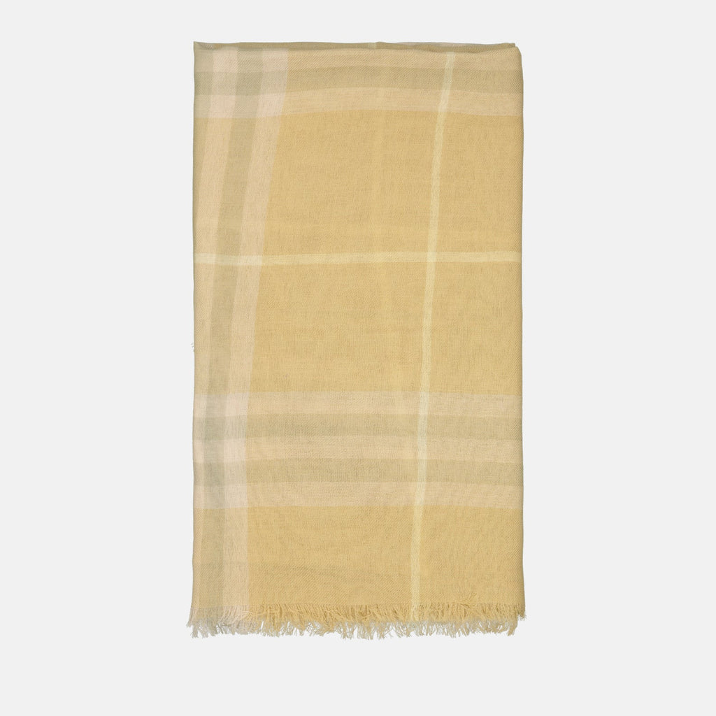 Burberry scarf, checkered wool scarf, luxury scarf, elegant accessory, high-end fashion