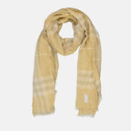 Burberry scarf, checkered wool scarf, luxury scarf, elegant accessory, high-end fashion