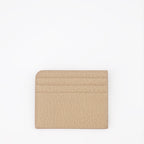 Maison Margiela, beige card holder, luxury leather accessories, Four Stitches detail, elegant card holder