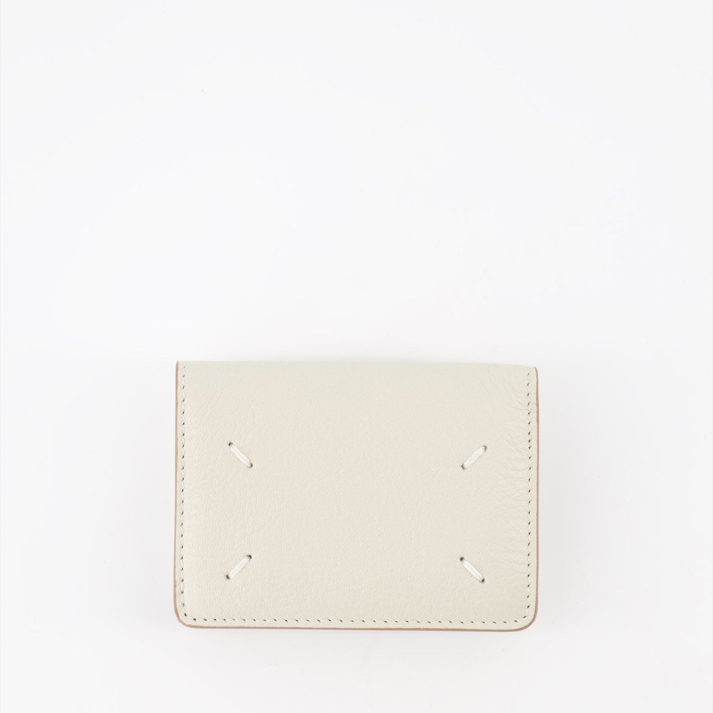 luxury wallet, Maison Margiela, bicolor wallet, Four Stitches wallet, premium leather wallet