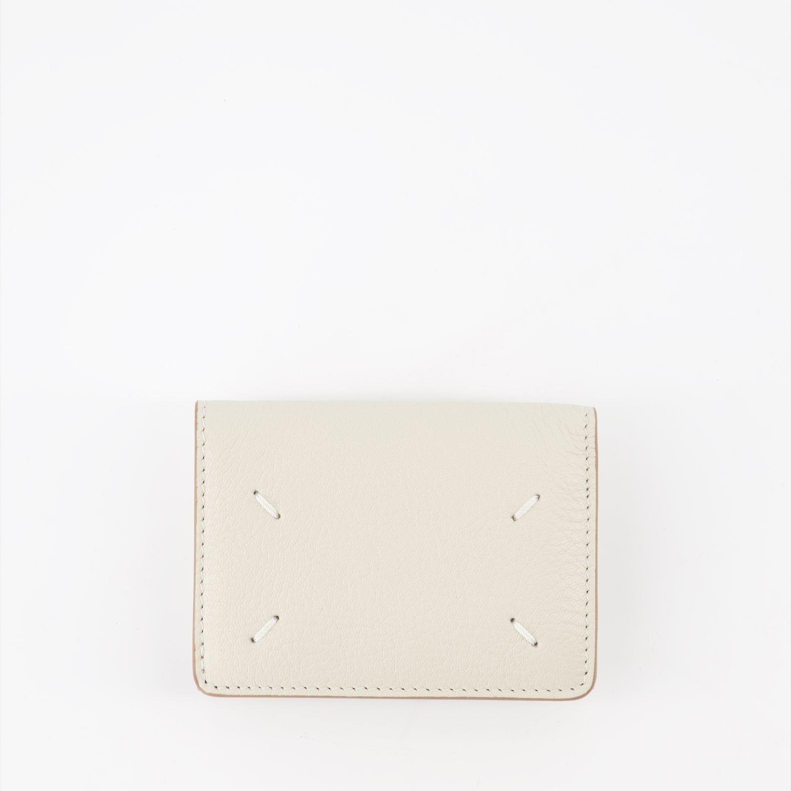 luxury wallet, Maison Margiela, bicolor wallet, Four Stitches wallet, premium leather wallet