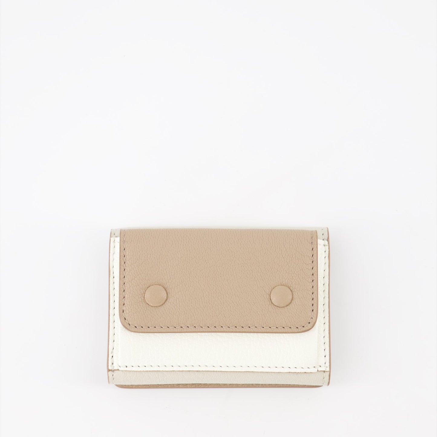 luxury wallet, Maison Margiela, bicolor wallet, Four Stitches wallet, premium leather wallet