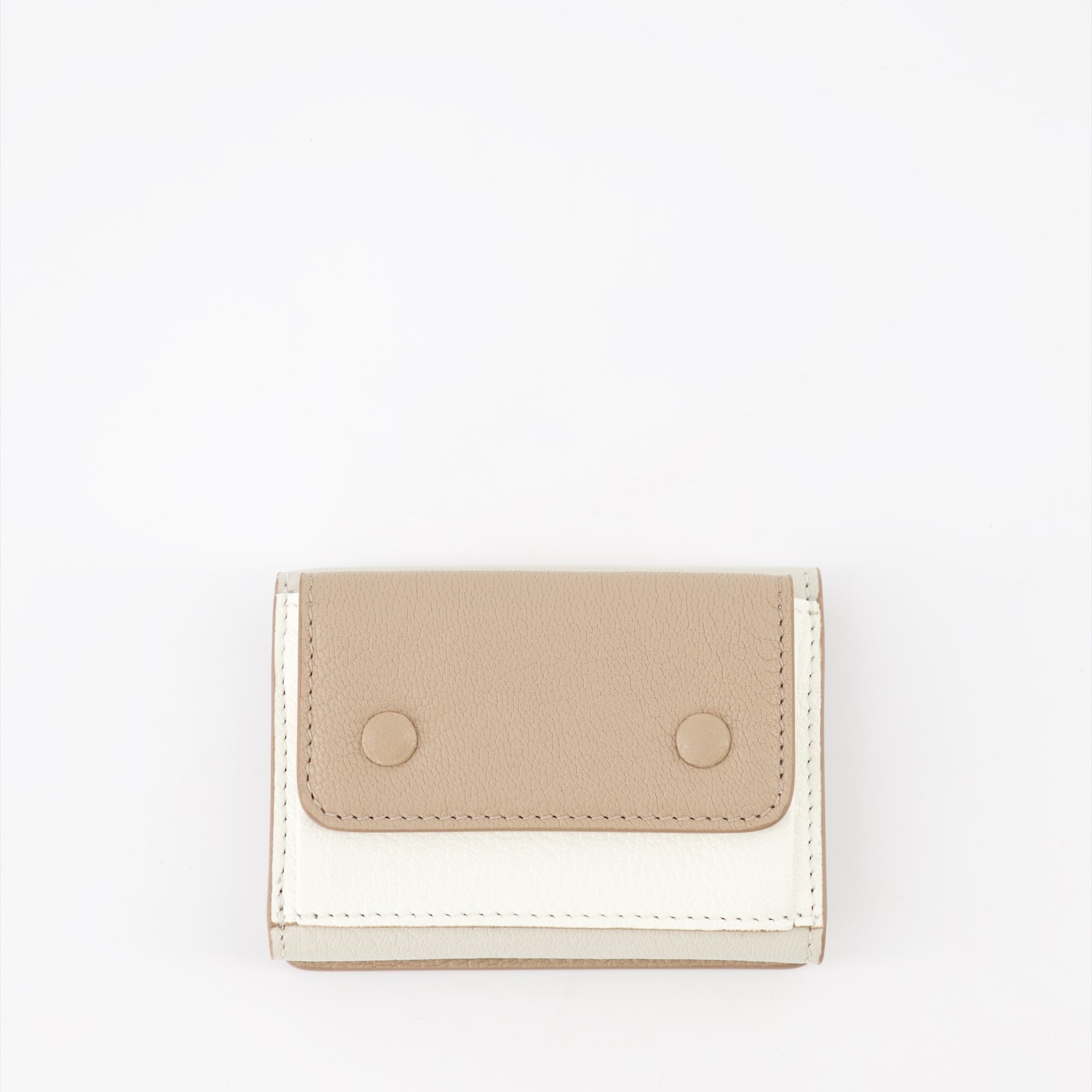 luxury wallet, Maison Margiela, bicolor wallet, Four Stitches wallet, premium leather wallet