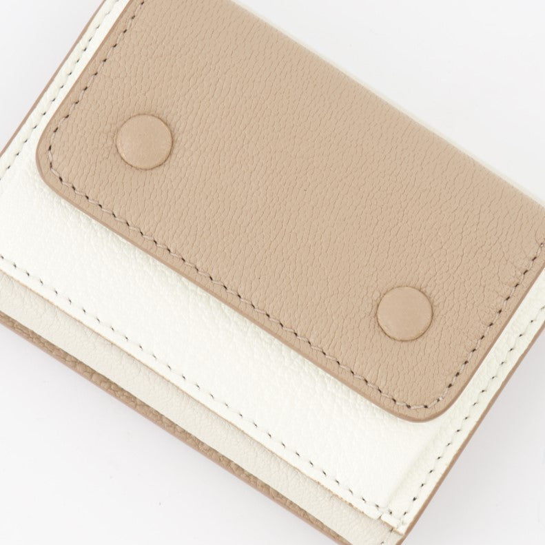 luxury wallet, Maison Margiela, bicolor wallet, Four Stitches wallet, premium leather wallet