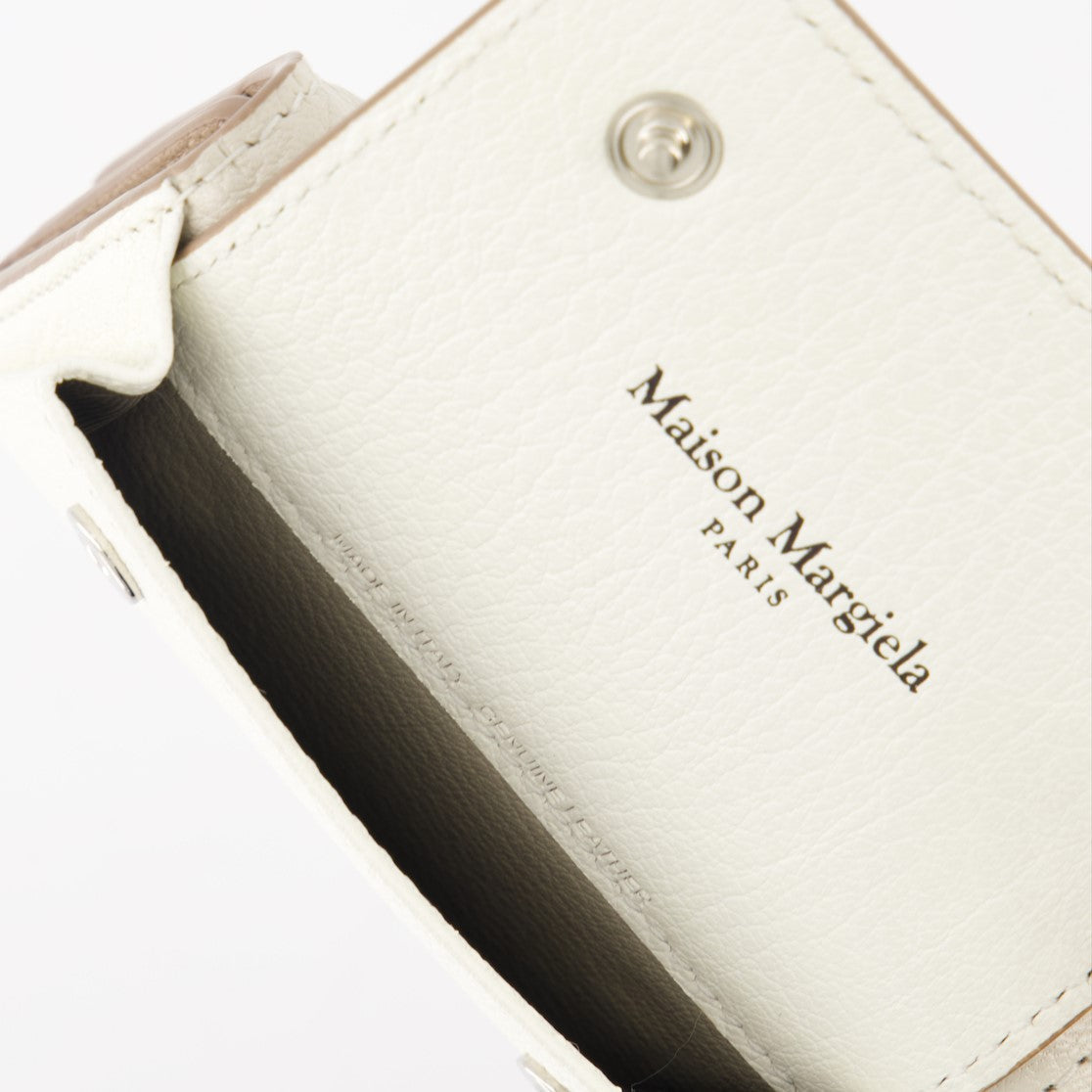 luxury wallet, Maison Margiela, bicolor wallet, Four Stitches wallet, premium leather wallet