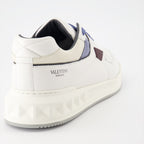 Valentino Garavani, luxury sneakers, bicolored sneakers, designer footwear, men’s fashion
