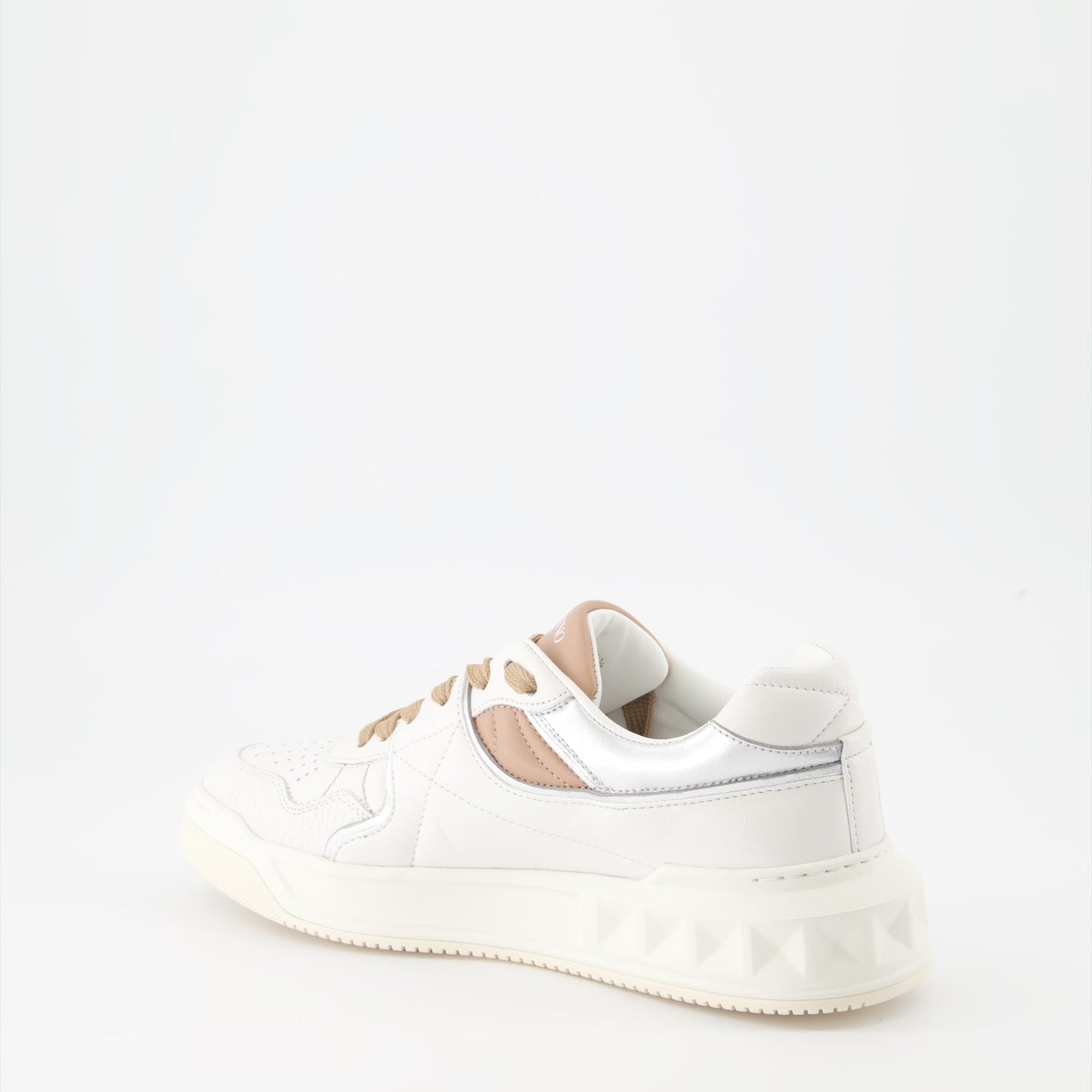 Valentino Garavani, One Stud Sneakers, luxury sneakers, bicolor sneakers, high-end footwear