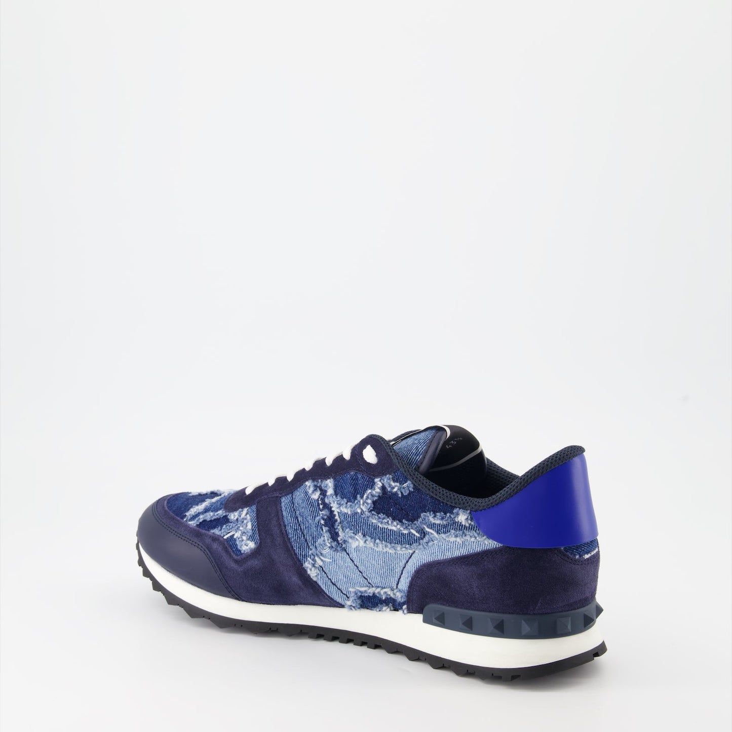 Valentino Garavani, Rockrunner, denim sneakers, luxury footwear, designer sneakers