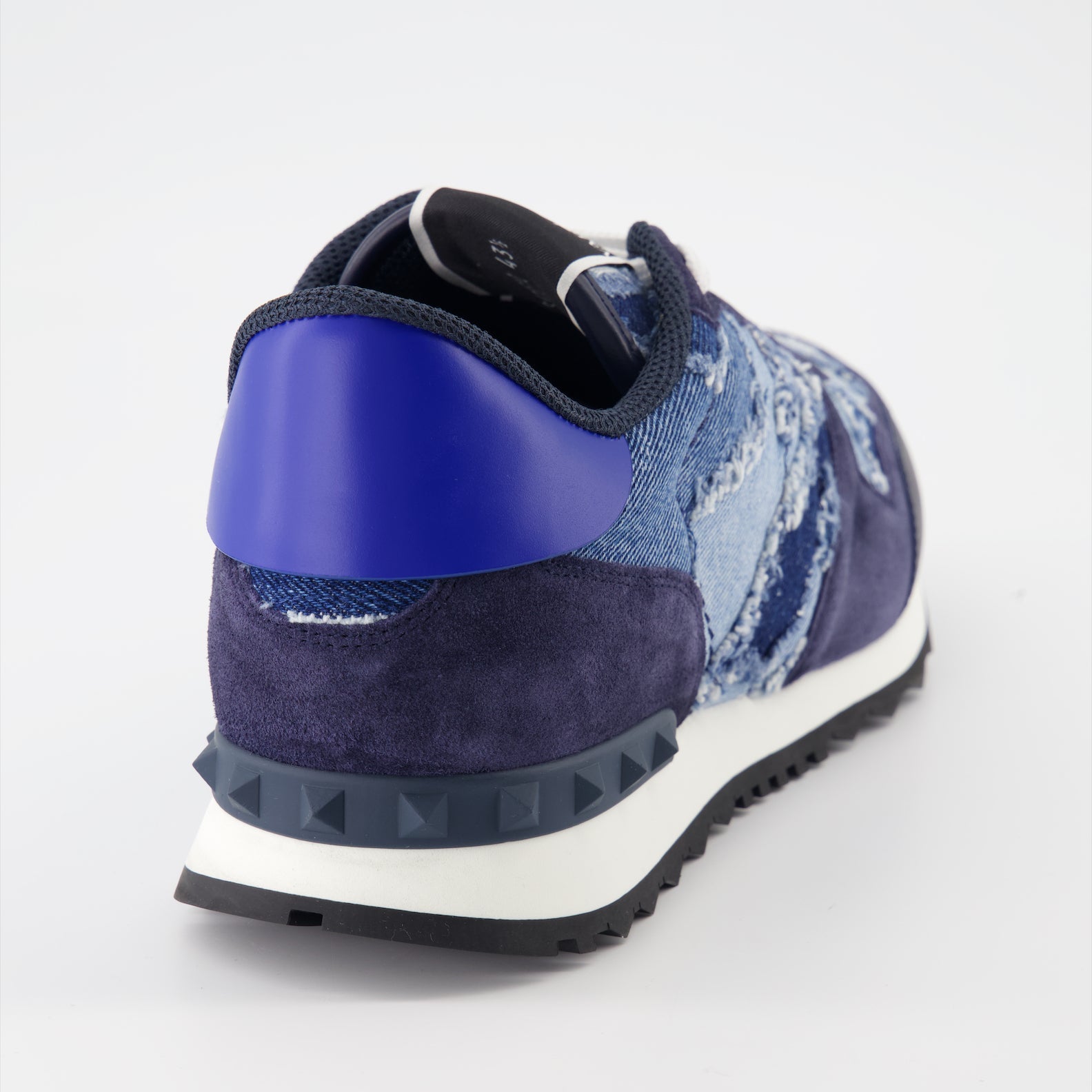 Valentino Garavani, Rockrunner, denim sneakers, luxury footwear, designer sneakers