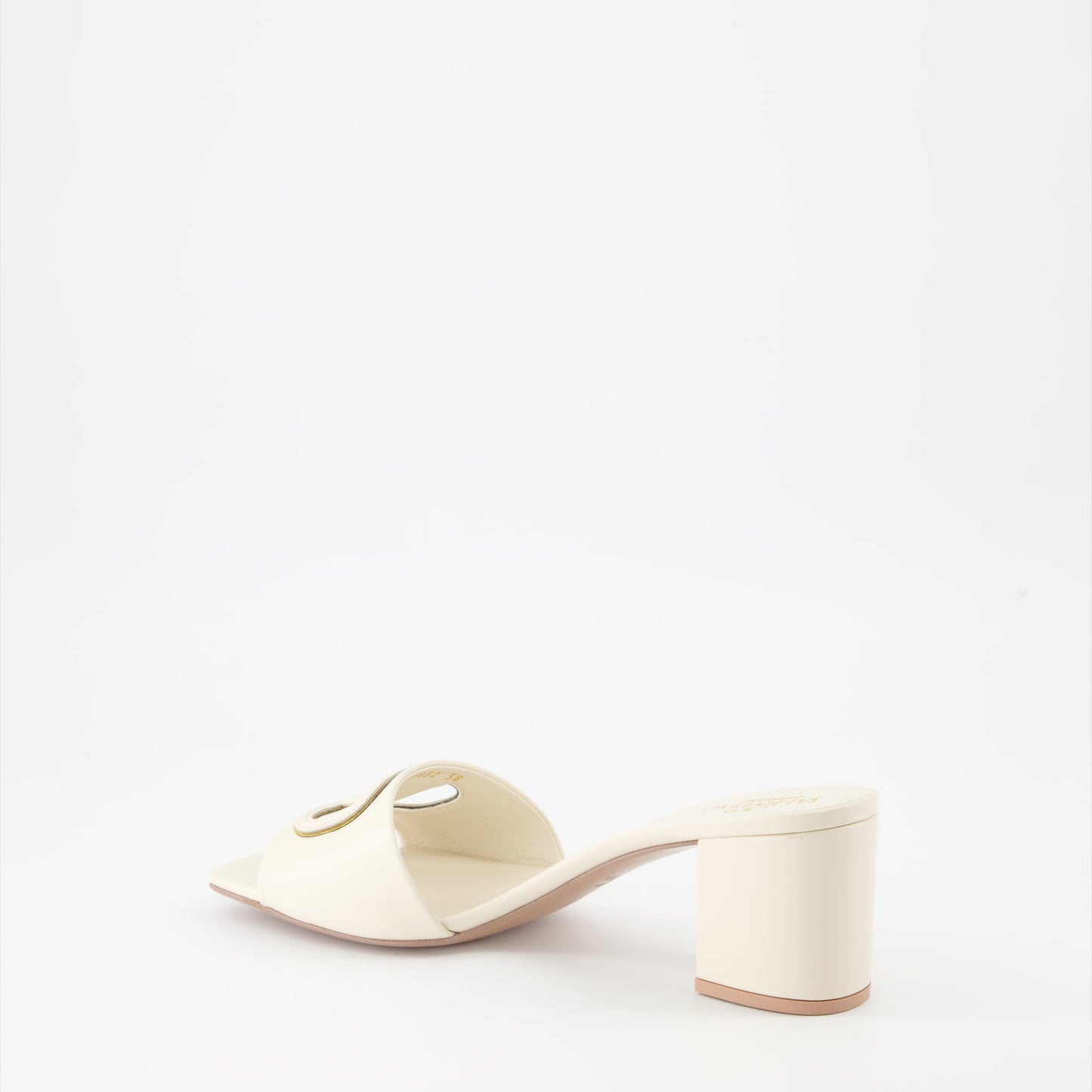 Valentino Garavani, Leather Mules, VLogo, Luxury Footwear, Cutout Design