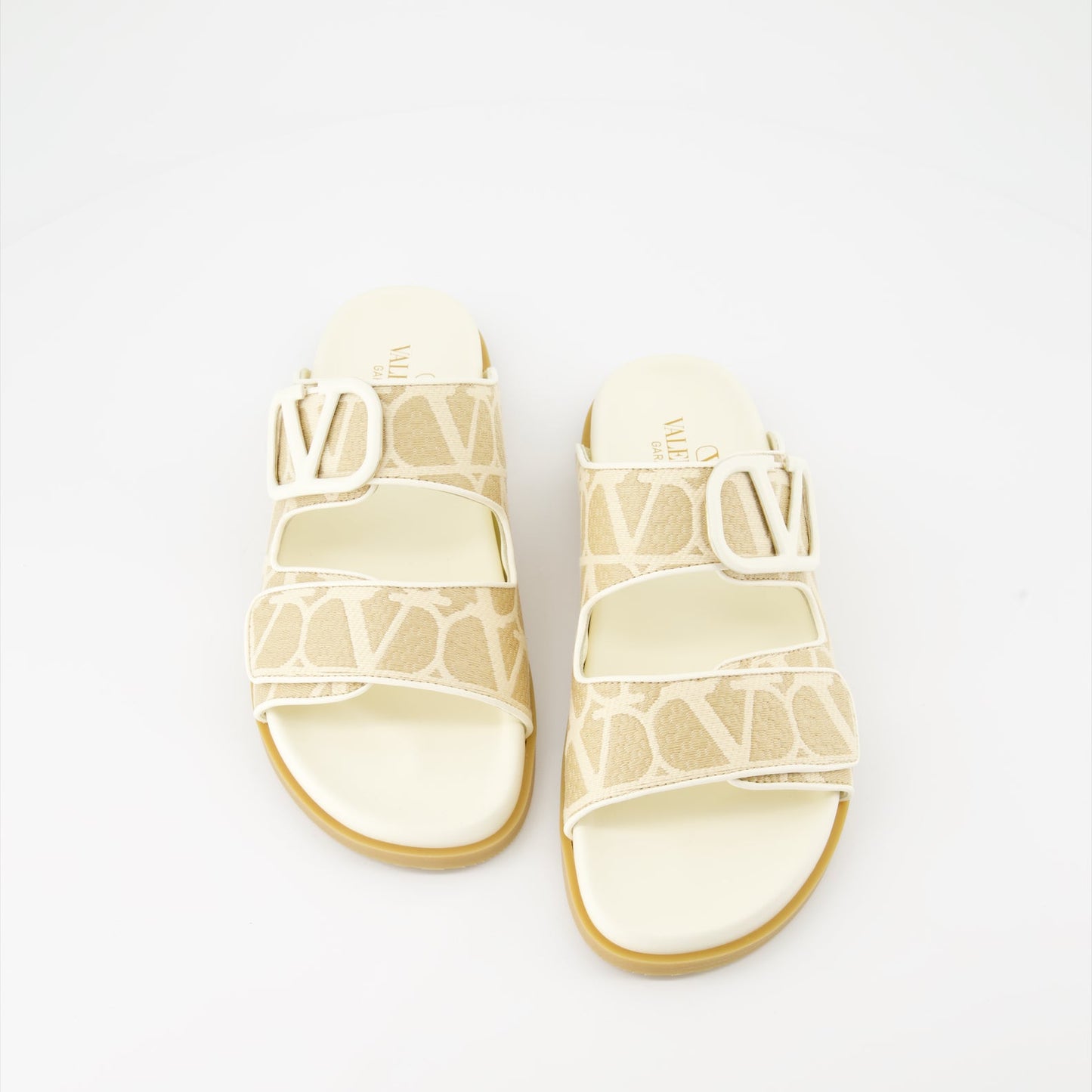 Valentino Garavani, VLogo Iconographe Sandals, luxury sandals, elegant footwear, designer sandals