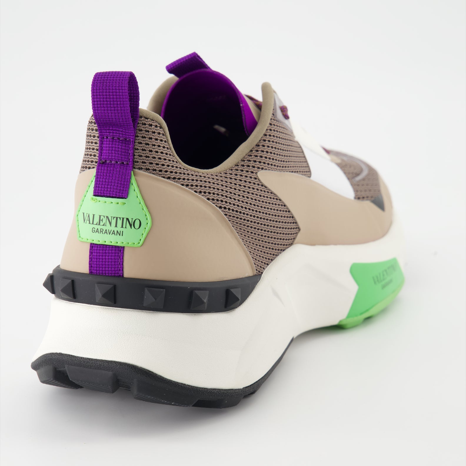 Valentino sneakers, luxury footwear, rubberized fabric sneakers, high-end sneakers, Valentino Garavani shoes