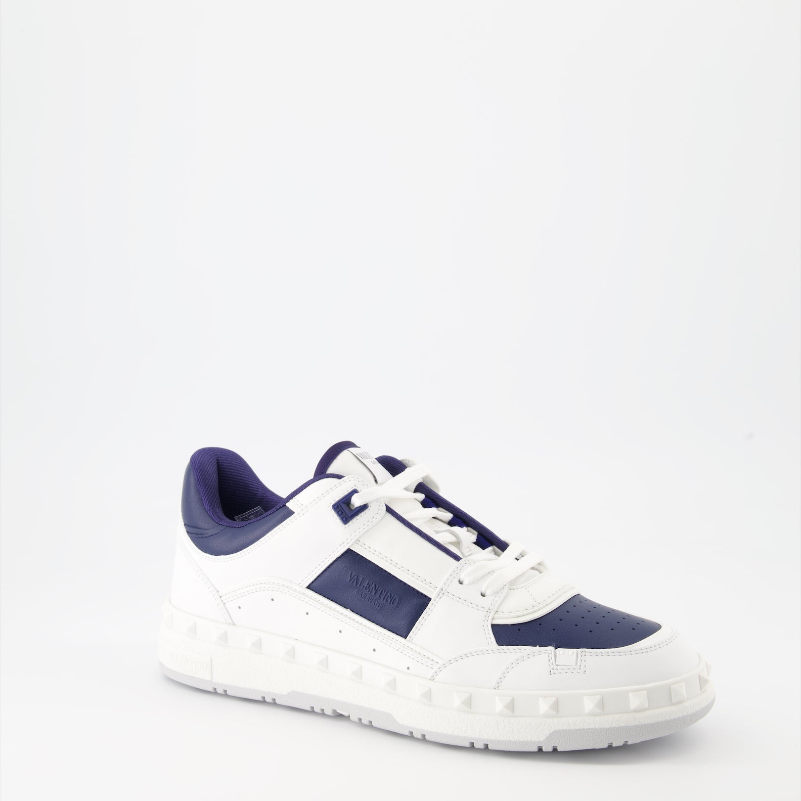   Valentino Garavani, luxury sneakers, white leather sneakers, designer footwear, high-end fashion  