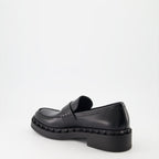 luxury moccasins, Valentino Garavani, Rockstud shoes, smooth leather footwear, high-end fashion