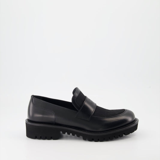 Valentino Garavani loafers, luxury footwear, suede and canvas loafers, high-end loafers, iconic loafers