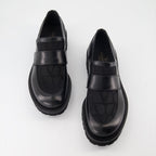 Valentino Garavani loafers, luxury footwear, suede and canvas loafers, high-end loafers, iconic loafers