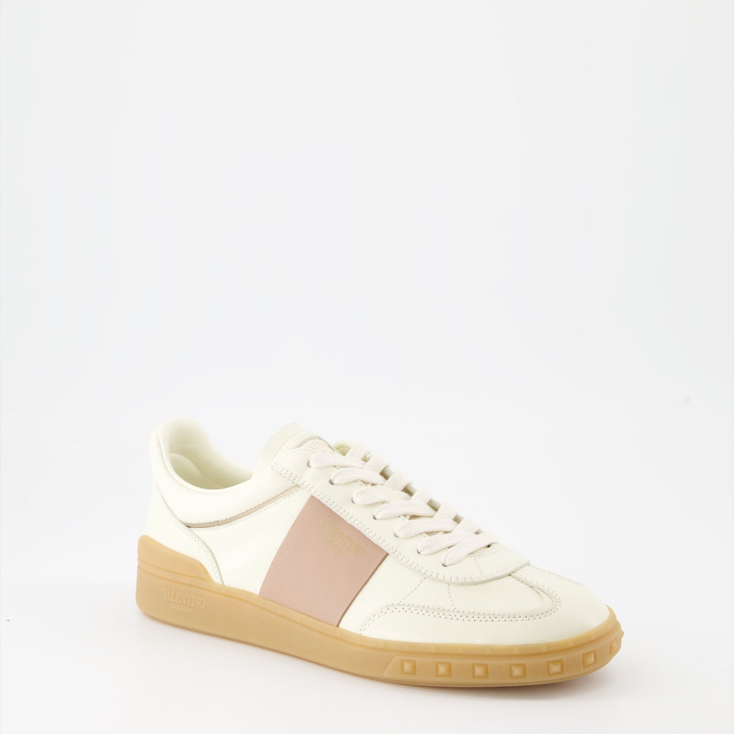 Valentino Garavani sneakers, leather sneakers, luxury footwear, women's sneakers, high-end shoes