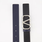 Reversible belt, Valentino Garavani, luxury accessories, VLogo belt, premium leather belt