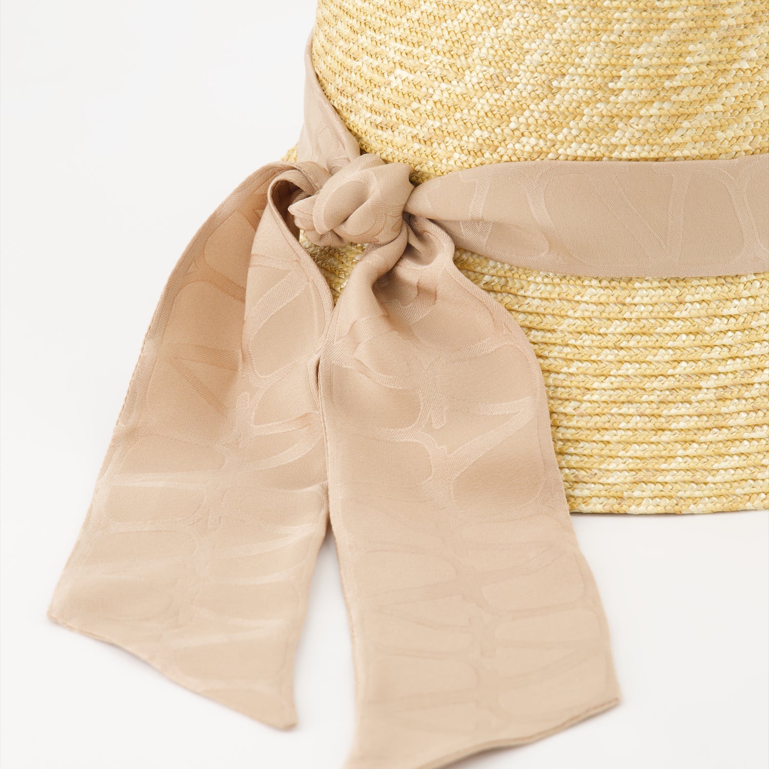 luxury straw hat, Valentino Garavani hat, beige summer hat, designer hats, VLogo straw hat
