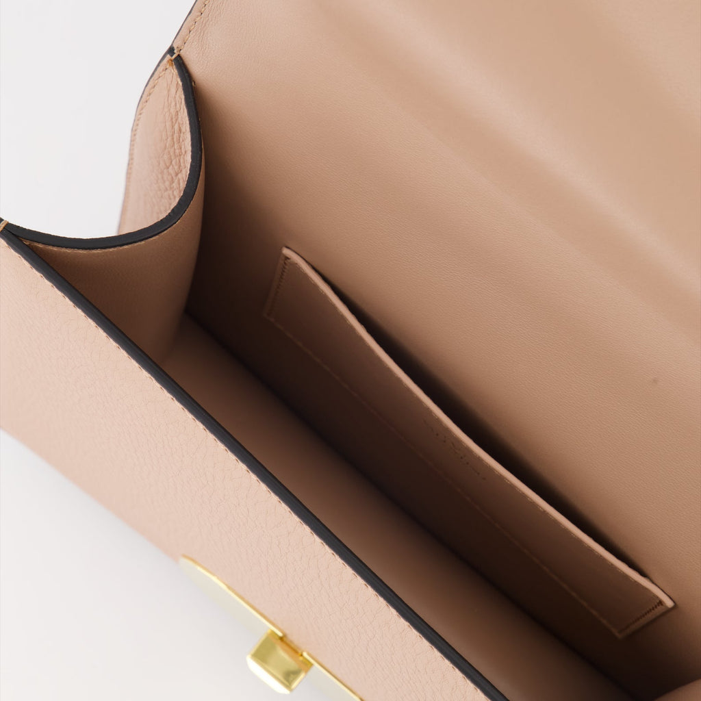 Valentino Garavani, VLogo, Leather Shoulder Bag, Luxury Handbags, Timeless Accessories