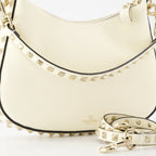 Valentino Garavani, Beige Hobo Bag, luxury accessory, elegant design, high-end fashion