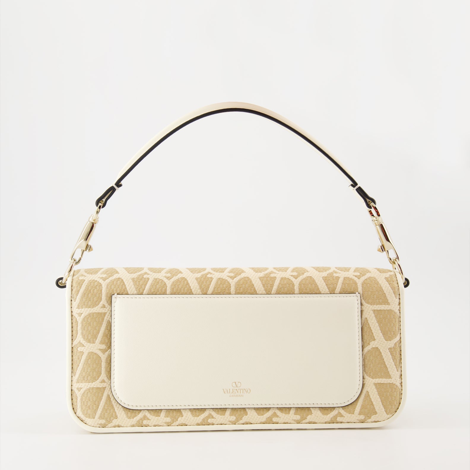 Valentino Garavani, raffia and leather bag, luxury handbag, Locò bag, designer accessories