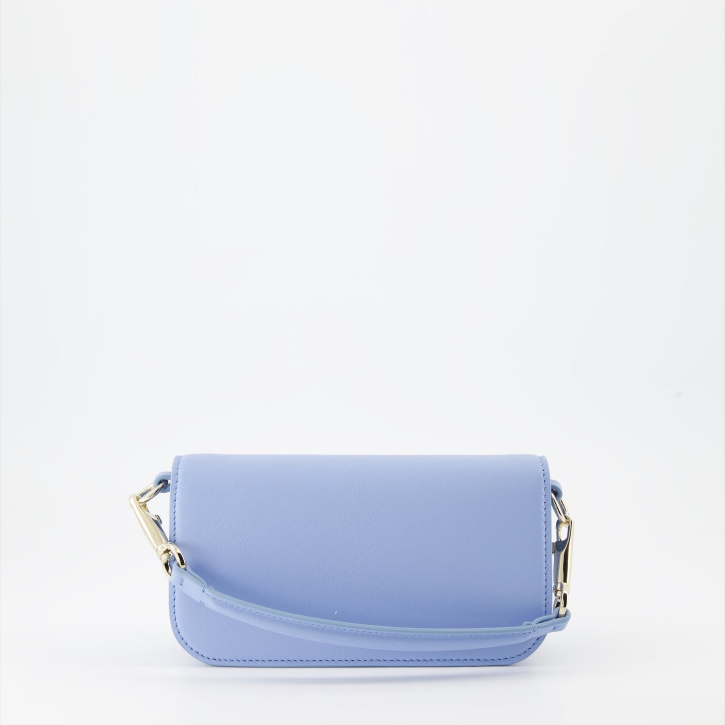 Valentino Garavani, Smooth Blue Leather Bag, Luxury Accessories, Sac Locò, Timeless Chic