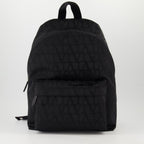 Valentino Garavani, monogram backpack, luxury accessories, VLogo backpack, premium canvas backpack