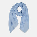 Valentino, VLogo shawl, wool and silk blend, luxury accessory, lilac shawl