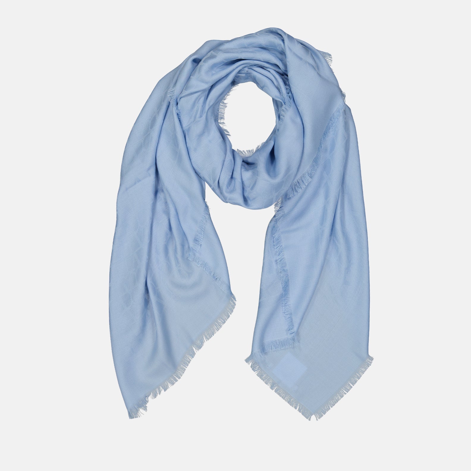 Valentino, VLogo shawl, wool and silk blend, luxury accessory, lilac shawl