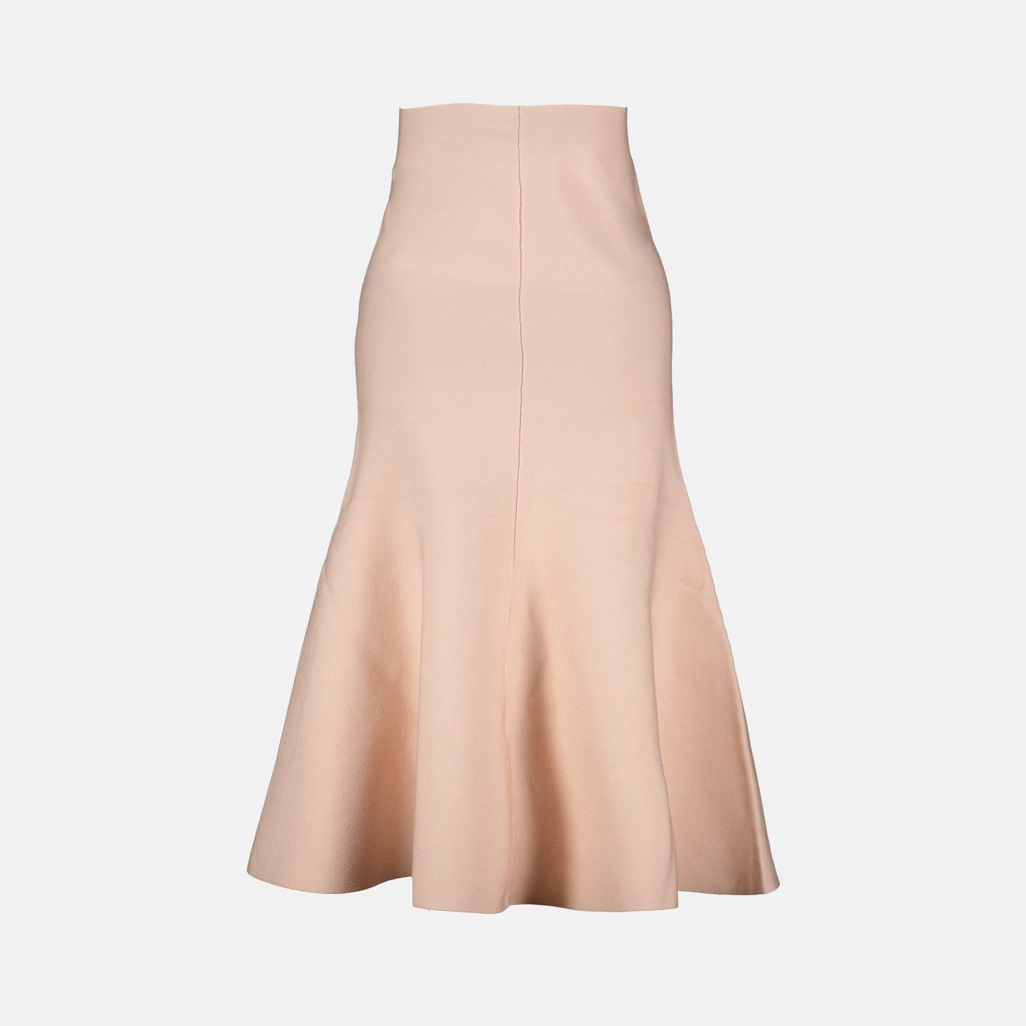 Flared skirt, viscose skirt, Victoria Beckham skirt, luxury women's skirt, designer skirt