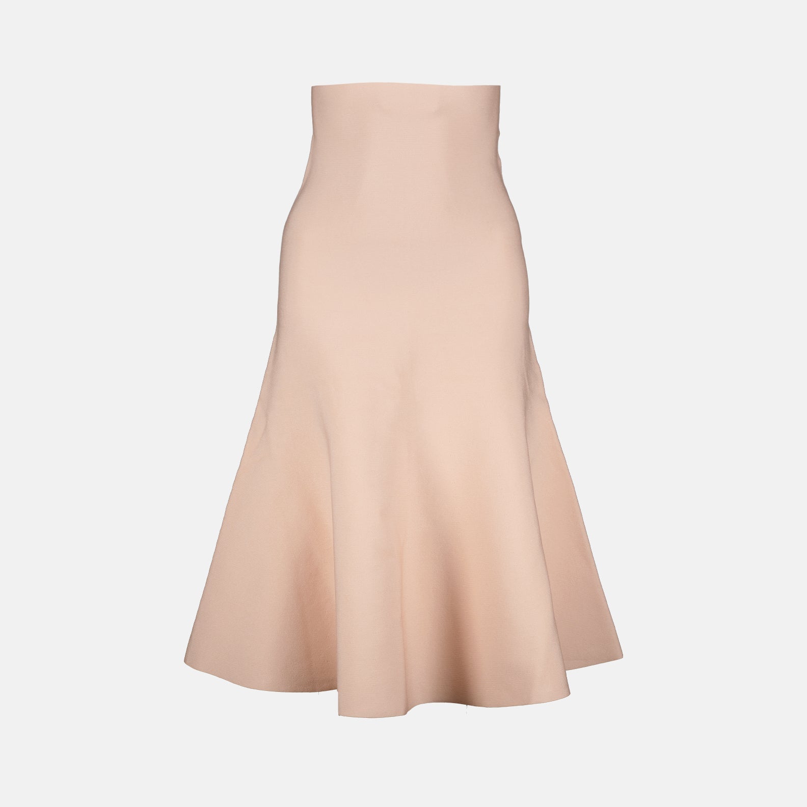 Flared skirt, viscose skirt, Victoria Beckham skirt, luxury women's skirt, designer skirt