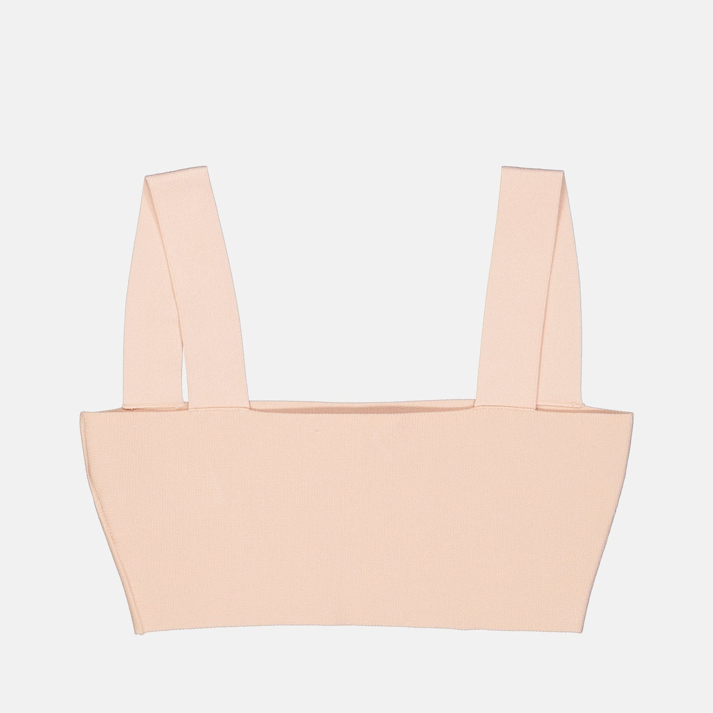 Victoria Beckham, pink bandeau, peach viscose, luxury accessories, designer wear