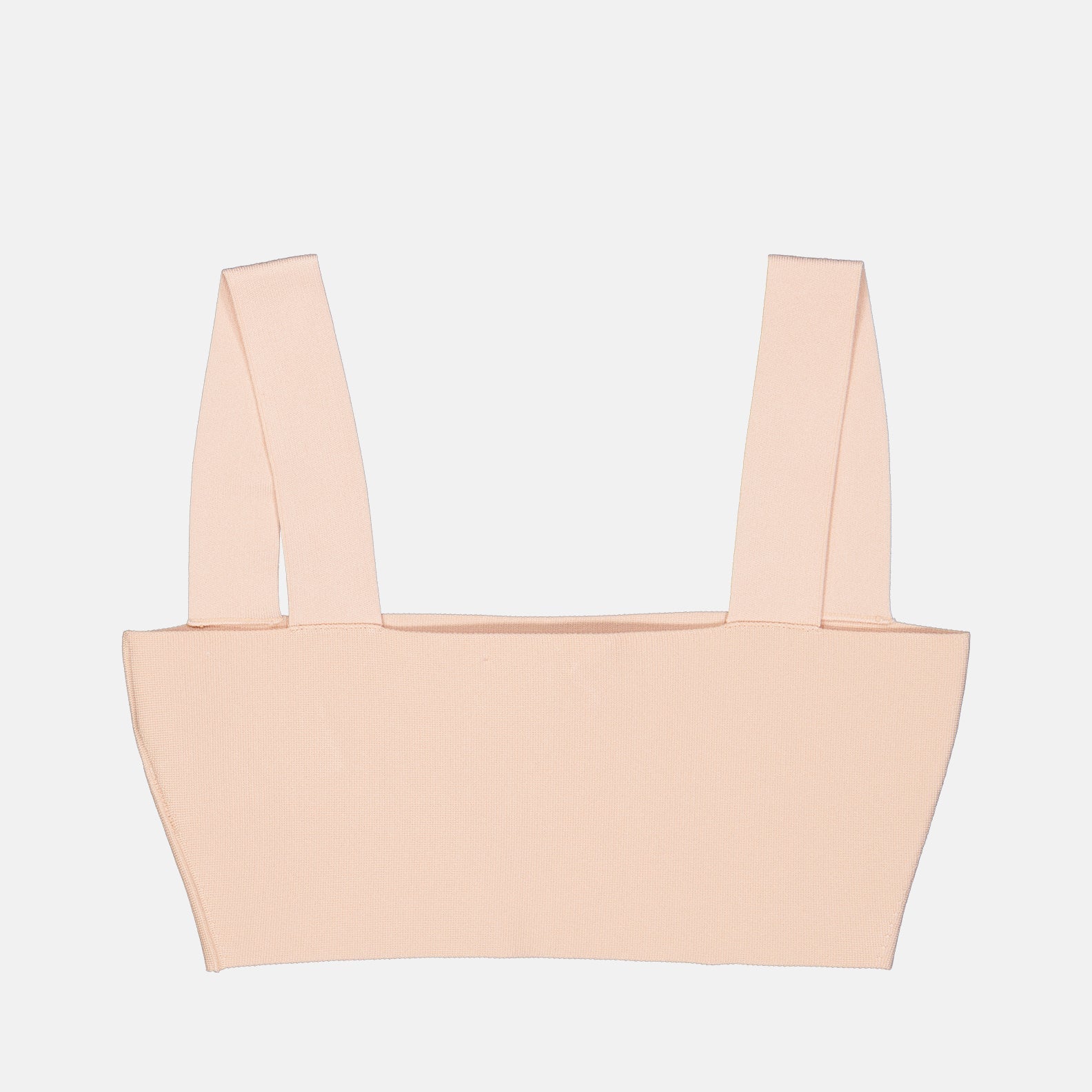 Victoria Beckham, pink bandeau, peach viscose, luxury accessories, designer wear