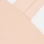 Victoria Beckham, pink bandeau, peach viscose, luxury accessories, designer wear
