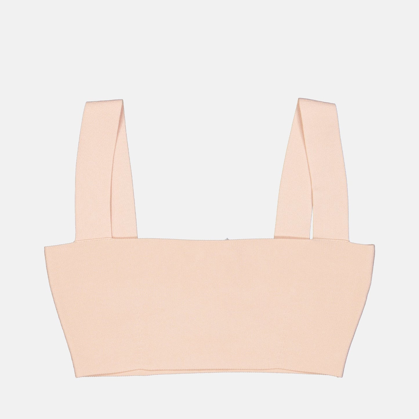 Victoria Beckham, pink bandeau, peach viscose, luxury accessories, designer wear