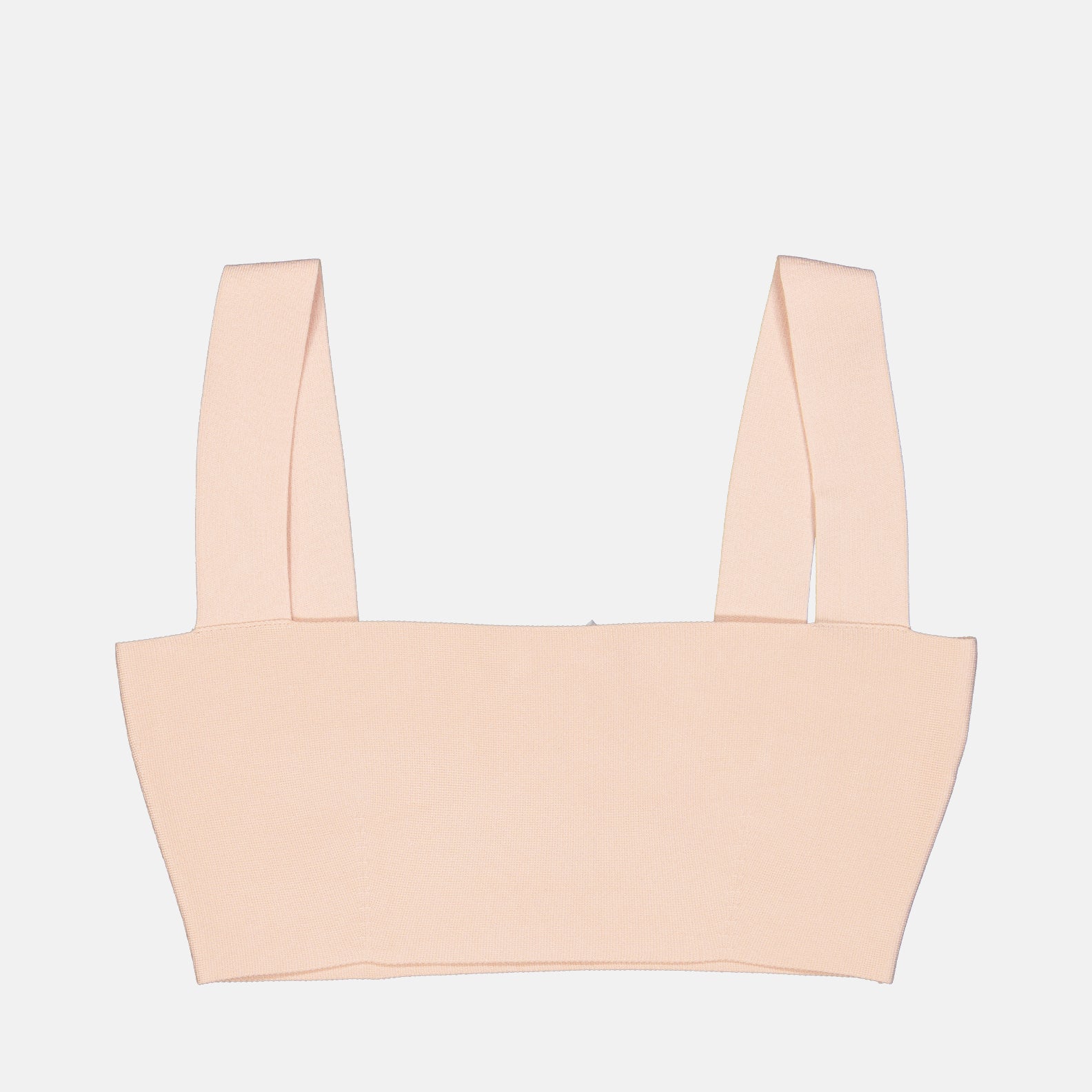 Victoria Beckham, pink bandeau, peach viscose, luxury accessories, designer wear