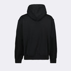luxury hoodie, black hoodie, Dolce & Gabbana, logo plaque hoodie, designer wear